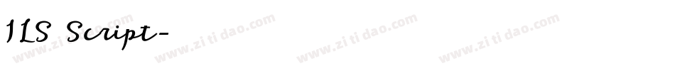 ILS Script字体转换